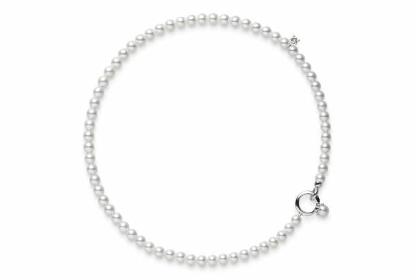 ミキモトの新作パールネックレス、人気“パールリング”がモチーフ＆ピアスやイヤリングも