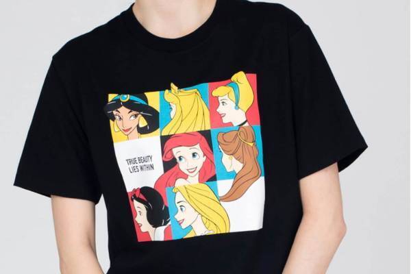 グラニフから“ディズニープリンセス”Tシャツ、『美女と野獣』『アナと雪の女王』ワンピースも
