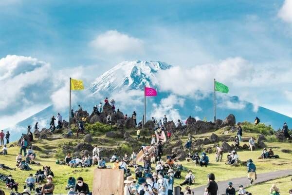 “絶景”音楽フェス「フジアンドサン 22」静岡・富士山こどもの国で、奥田民生やフジファブリック