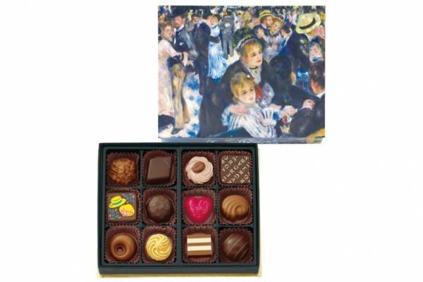 ゴンチャロフ“名画と楽しむ”バレンタインチョコレート、ゴッホやフェルメールの名作絵画パッケージ