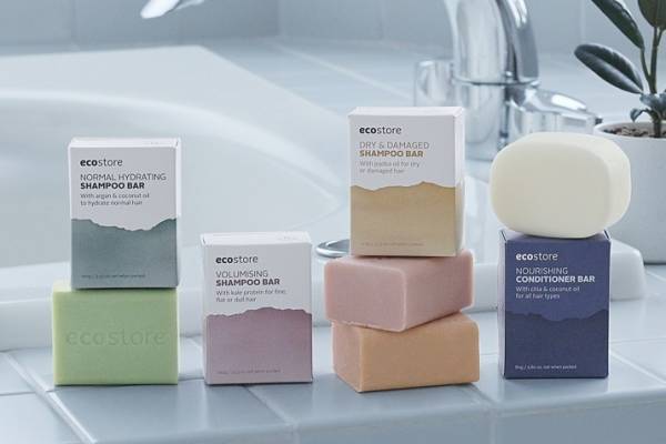 NZ発「エコストア」固形シャンプーが日本上陸、“潤いケア・ボリュームUP”など全3種類