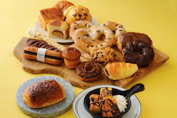 横浜高島屋「チョコパン フェスタ」パールチョコ＆ガナッシュを挟んだチョコパンなど約70種