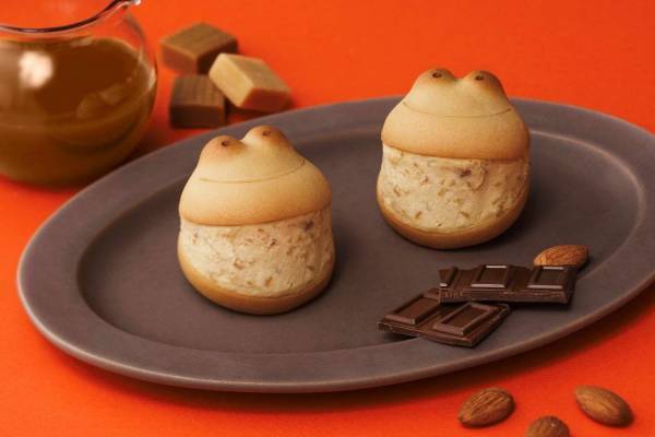 名古屋銘菓「カエルまんじゅう」の進化系マリトッツォ「ケロトッツォ」に新作キャラメルナッツ＆チョコ