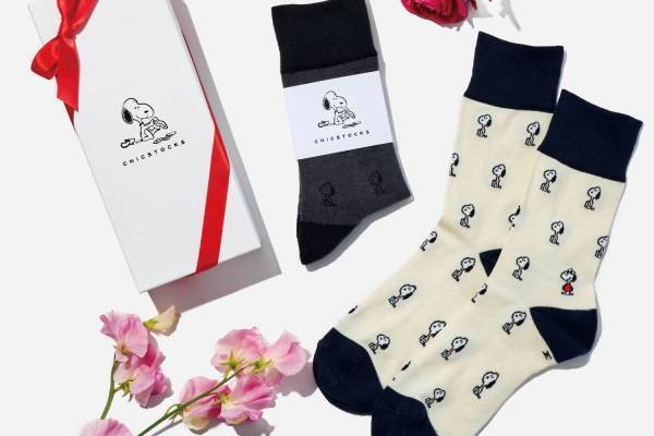 シックストックスからスヌーピー総柄の新作ソックス、“ジョー・クール”のワンポイント