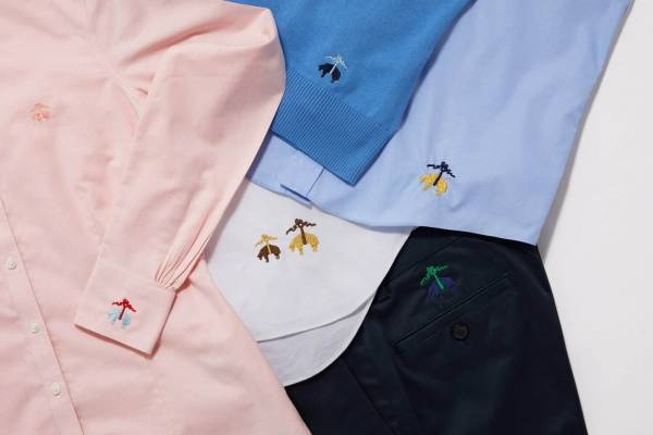 ブルックス ブラザーズのトレードマーク子羊“ゴールデン フリース”の刺繍カスタマイズ全店で