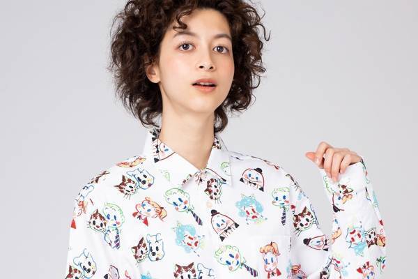 グラニフ×オサムグッズ第2弾、ジャック＆ジルらを描いたカラフル総柄シャツやコミック柄カーディガン
