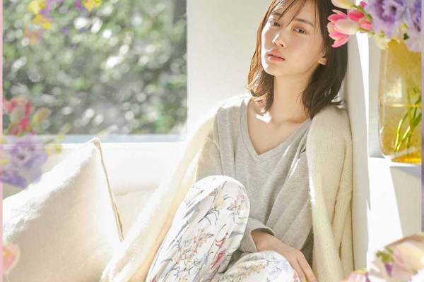 ピーチ・ジョンの春色ルームウェア、ラベンダーカラーのルームワンピやミモザ柄パジャマなど