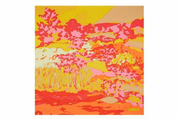 ディオールの22年春夏スカーフ＆ミッツァ、“カラフル”グラフィックや「トワル ドゥ ジュイ」新柄