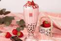 春水堂の春限定「タピオカ苺ミルクティー」爽やかなジャスミンミルクティーに旬の苺を贅沢に