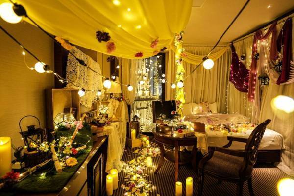 「ラプンツェル」の世界を表現した限定宿泊ルームがストリングスホテル 名古屋に