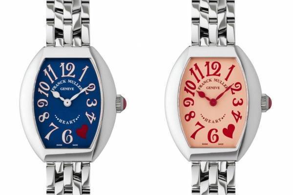フランク ミュラー"ハート"の腕時計「ハート トゥ ハート」にマット文字盤の新作