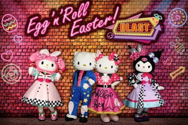 サンリオピューロランド「ピューロイースター」“うさ耳”マイメロディ・クロミ出演のイースターショー