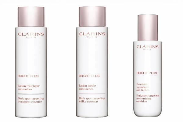 クラランス22年春スキンケア、人気美白「ブライトプラス」の“透明肌に導く”新化粧水＆乳液