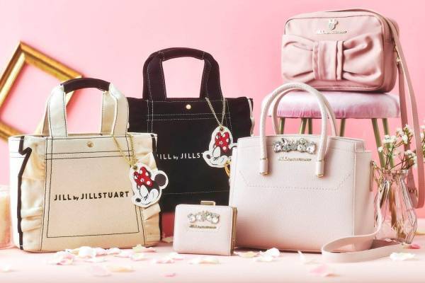 ジル by ジルスチュアート人気バッグが「ミニー」デザインに、リボンポシェットやフリルトート