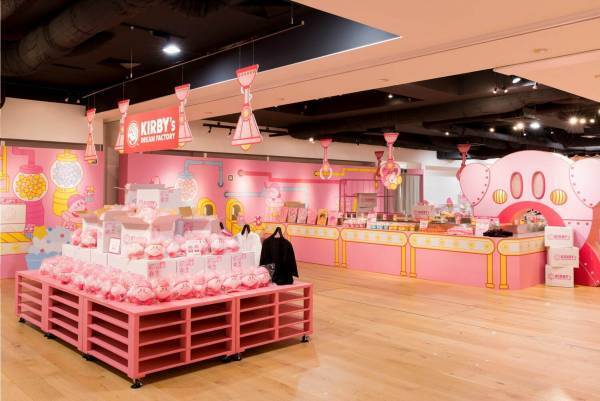 福岡パルコに限定ストア「カービィのドリームファクトリー ちょくばいじょ」工場テーマの限定グッズ集結