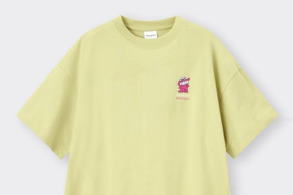 GU×クレヨンしんちゃん初コラボ、ネネちゃんの“ウサギ”柄パジャマや“チョコビ”刺繍のTシャツ