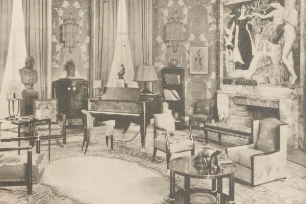 東京都庭園美術館の建物公開展「アール・デコの貴重書」約100点を展示、“旧朝香宮邸”時代の再現展示も