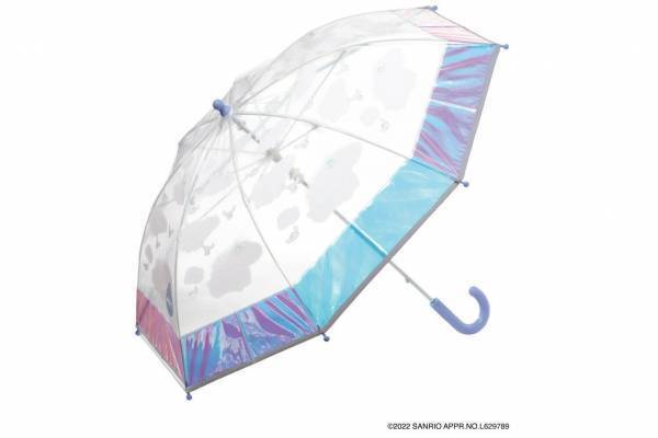 Wpc.新作サンリオ“空飛ぶシナモロール・キキララ”コラボのキラキラビニール傘