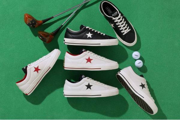 コンバース「ワンスター」がゴルフシューズに、撥水コーデュラナイロン搭載の「オールスター」も