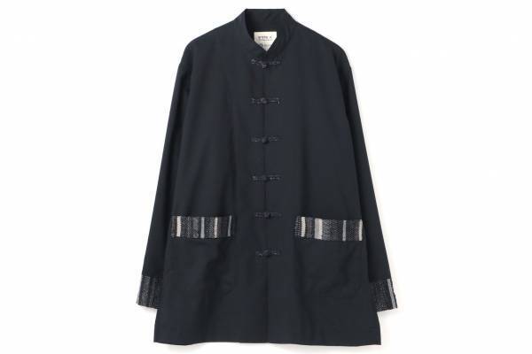 ヨウジヤマモト「S'YTE」×クオン、“刺し子”シャツや“裂き織”チャイナジャケットなどコラボウェア