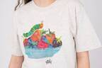 グラニフ×エリック・カール「はらぺこあおむし」刺繍Tシャツ&“穴あきフルーツ”柄シャツなど