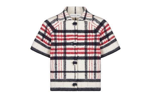 ディオールの新作ニットジャケット、ブラック×レッドのチェック柄など - BLACKPINKジス着用