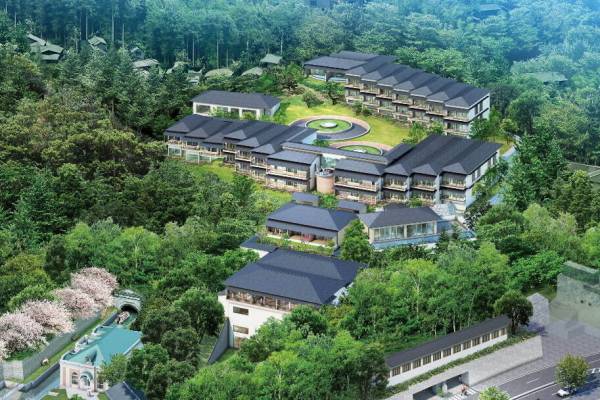 高級旅館「強羅花壇」が手掛ける新宿泊施設、京都・旧九条山浄水場跡地に2026年春開業予定