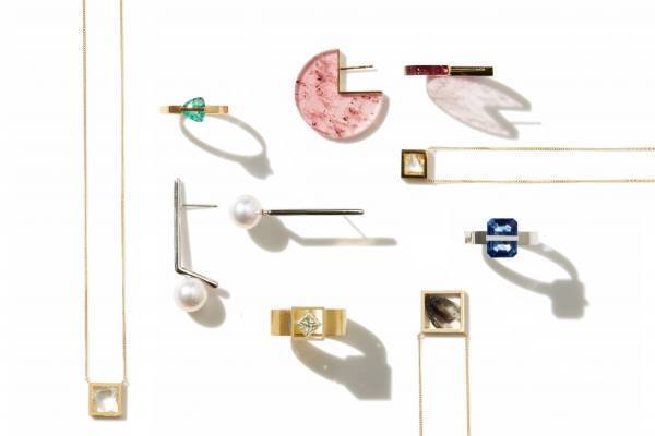 “スライスカット”したダイヤモンド&天然石のジュエリーがより豪華に、ヤヌカから10周年限定で