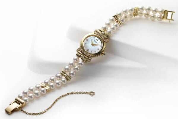 クレドールの腕時計「リネアルクス」に最上級アコヤ真珠ブレスレットの限定モデル
