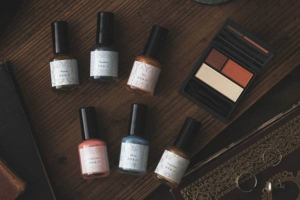 オサジ2022年夏コスメ、“お守りの石・ソーダ水”イメージネイル＆ヴィンテージカラーアイシャドウ