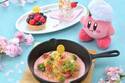 カービィカフェの春メニュー、“プププランドのくだもの”を飾ったフルーツタルトや桜色パスタなど