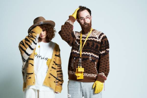 セヴシグ2022‐23年秋冬コレクション、万物が共存する“カラフルな世界”