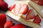 パティスリー キハチ“ロールケーキ着想”のフルーツサンド、3種のブランド苺×ふんわりスフレ生地