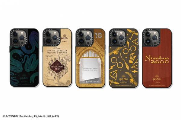 「ハリー・ポッター×ケースティファイ」4つの寮モチーフ＆“忍びの地図”が浮かび上がるスマホケース