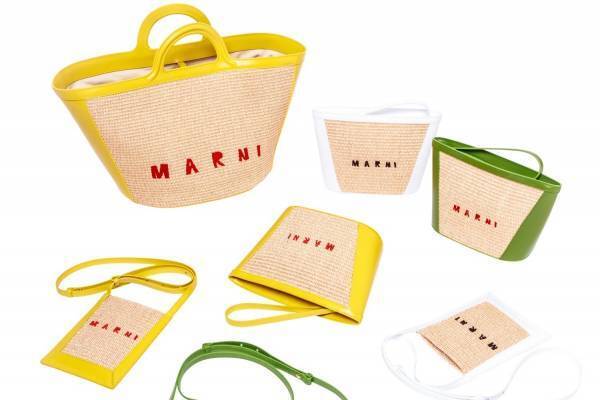 マルニの人気かごバッグ「トロピカリア」新作バケットやトート、ハンドペイントのスニーカーも
