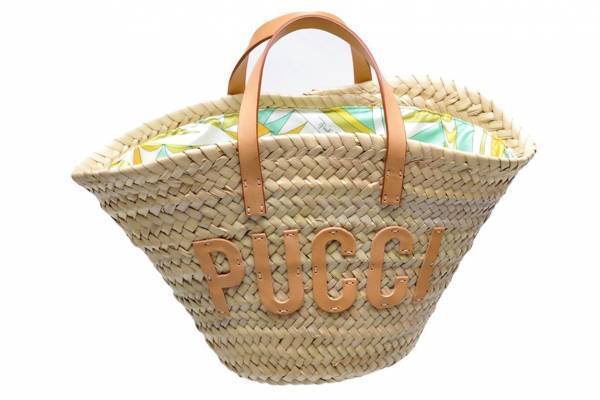 エミリオ・プッチ新作バスケットバッグ、“船の帆”着想のカラフルライニング×レザーアップリケ