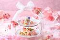 アニヴェルセルカフェの「お花見スイーツ＆アフタヌーンティー」 桜咲くみなとみらい横浜で