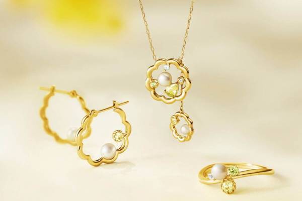 4℃“ミモザ＆デイジー”モチーフの春ジュエリー、カラーストーン輝くネックレスやピアスなど