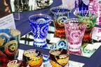 日本最大の江戸切子の祭典「江戸切子桜祭り」東急プラザ銀座で、花瓶やグラスなど最新作を“過去最多”で