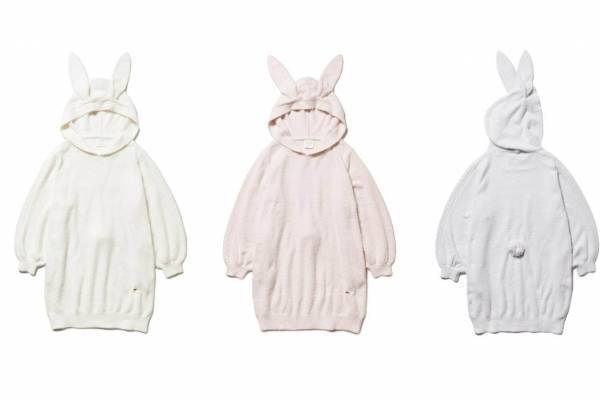 ジェラート ピケ「ウサギモチーフ」のルームウェア＆雑貨、ウサ耳付きカーディガンなど