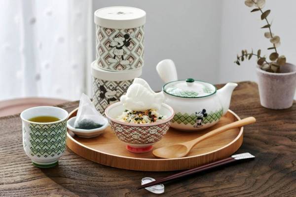 上林春松本店とディズニーストアより“和テイスト”食器＆『リトル・マーメイド』もなか茶漬け