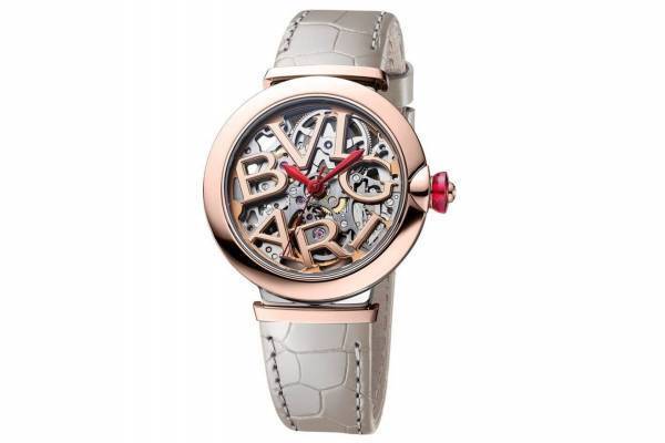 ブルガリから幸運の鳥"キジバト"モチーフの日本限定ウィメンズスケルトン腕時計