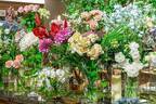 ザ ストリングス 表参道「STRINGS 花マルシェ」装花のドライフラワーやロスフラワーブーケを販売