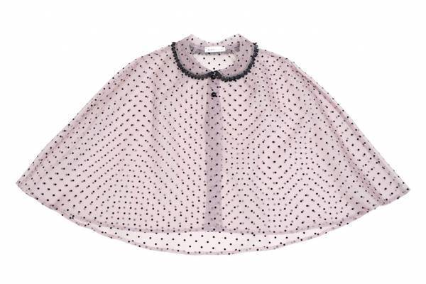 ミルク新作“繊細レース”のボレロ丈ジャケット＆ミニスカート、ドット柄シフォンのケープも