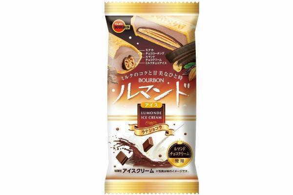 「ルマンドアイスラテショコラ」“ミニルマンドまるごと”お菓子アイスに新フレーバー