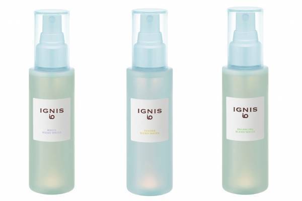 イグニス イオ22年夏スキンケア - “ハーブティーが香る”新ミスト化粧水、肌タイプ別全3種