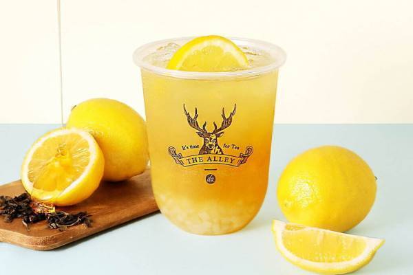 台湾発ジ アレイ新作「はちみつ檸檬グリンティー」“ナタデココ＆フレッシュレモン”入り春ドリンク