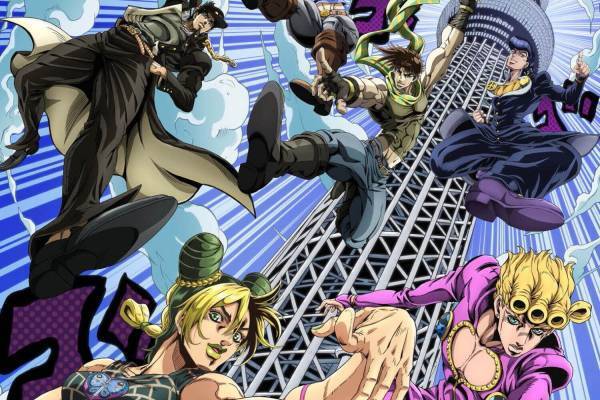 東京スカイツリー×アニメ「ジョジョの奇妙な冒険」天望回廊に展示装飾やフォトスポット、限定グッズも