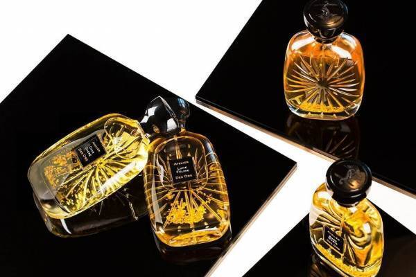 「アトリエ デ ゾー」日本初上陸、“金箔が舞う”クリムト絵画着想の黄金フレグランスなど