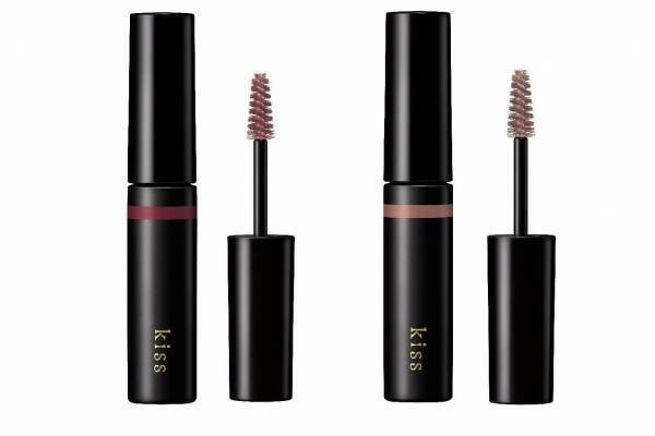 キス2022年夏コスメ「アイブロウマスカラ」に赤みカシス＆ほんのりモーヴのニュアンスカラー